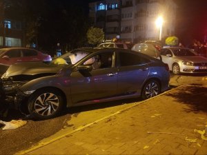 İ̇ki Kişinin Yaralandığı Kazada Sürücü Alkollü Çıktı