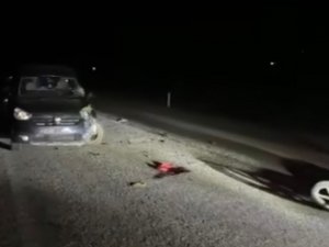 Çanakkale’de Otomobil İle Motosiklet Kafa Kafa Çarpıştı: 1 Ölü