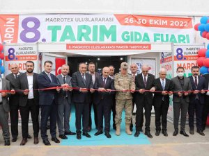 Mardin’de 8. Tarım Ekipmanları, Gıda Ve Hayvancılık Fuarı Kapılarını Açtı