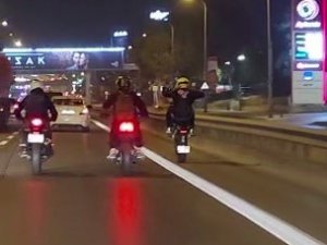 Pendik’te ‘Tek Teker’ Magandası Kamerada