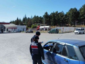 Bolvadin’de Jandarmadan Trafik Denetimi