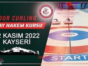 Kayseri’de Curling Hakem Kursu Düzenlenecek