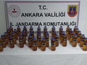 Ankara’da 25 Litre Sahte İçki Ele Geçirildi
