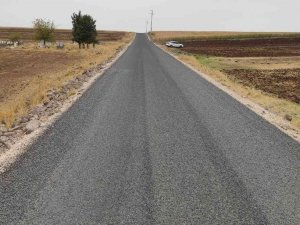 Siverek Kırsalında Yol Yapım Çalışması