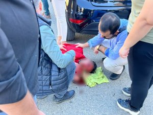 Otomobil İle Motosiklet Çarpıştı: 1 Ağır Yaralı