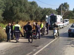 Erdek’te Motosiklet Kazası 1 Kişi Yaralı