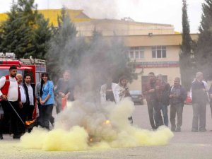 Gaün Personeline Yangın Eğitimi