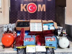 Tekirdağ’da 196 Bin Makaron Ele Geçirildi