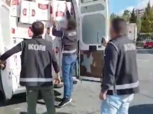 Görevden İhraç Edilen Astsubay 1 Milyon 770 Bin Kaçak Makaronla Yakalandı