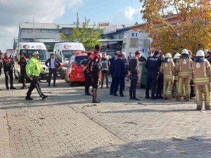 İ̇kitelli Esenler Sanayi Sitesindeki Bir İşyerinde Patlama