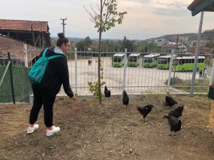 Öğrencilere Köy Ortamı Oluşturuldu