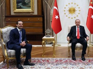 Cumhurbaşkanı Erdoğan, Eski Lübnan Başbakanı Hariri’yi Kabul Etti