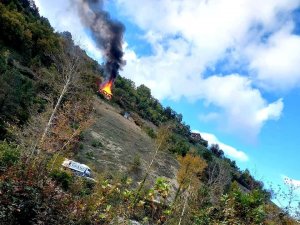 Kastamonu’da Ahşap Ev Çıkan Yangında Kullanılamaz Hale Geldi