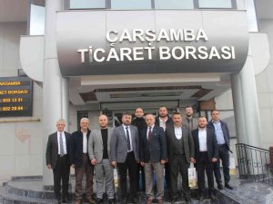 Çtb Meclis Başkanı Toraman, Çarşamba Bakkallar Odasını Ağırladı