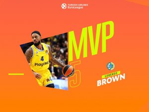 Euroleague’de 5. Haftanın Mvp’si Lorenzo Brown