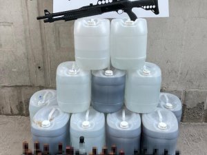 Gaziantep’te 400 Litre Sahte Alkol Ele Geçirildi