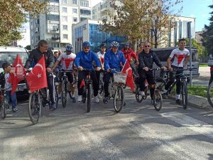 Bafra’da "4. Cumhuriyet Bayramı Bisiklet Turu" Düzenlendi