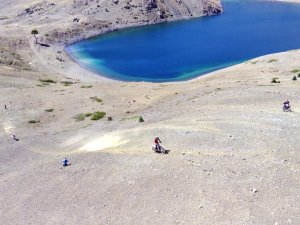 Motosiklet Tutkunları 3 Bin Rakımda Adrenaline Doydu