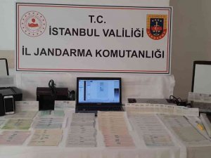 Jandarmadan "Sahte Çek" Mafyasına Operasyon