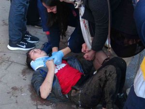Motosikletin Çarptığı Çocuk "Bana Ne Yapacaksınız?" Diyerek Ağladı