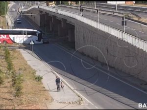 Bayburt’ta Meydana Gelen Trafik Kazaları Kgys Kameralarına Yansıdı