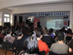 Okullarda 112 Acil Çağrı Tanıtımları Başladı