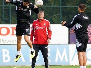 Beşiktaş’ta Neşeli Antrenman