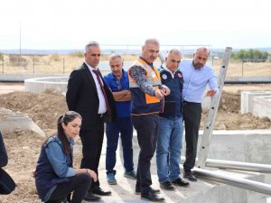 Hani Atıksu Arıtma Tesisindeki Çalışmalar Hız Kazandı