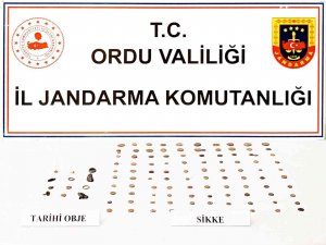 Ordu’da 103 Adet Tarihi Sikke Ele Geçirildi