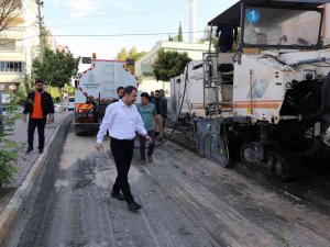 Karaköprü’de Asfalt Yollar Yenileniyor