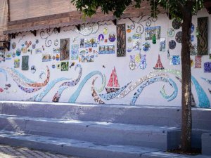 3 Bin 500 Parçadan Oluşan “Atık Sanat Duvarı”