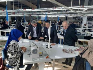 Mesleki Eğitim Merkezi Öğrencileri Üretmeye Devam Ediyor