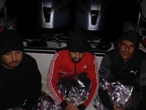 İ̇ki Olayda 12 Göçmen Kurtarıldı