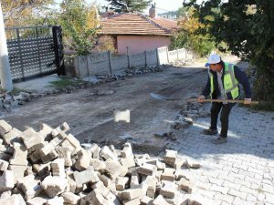 Hamidiye Mahallesi’ne Kilit Parke Taşı