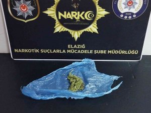 Elazığ’da Uyuşturucuyla Mücadele Aralıksız Sürüyor: 1 Tutuklama