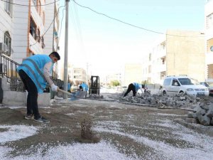 Haliliye’de Üstyapı Çalışmaları Merkez Mahallelerde Sürüyor