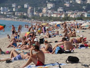 Alanya’da Yaz Günlerini Aratmayan Görüntüler