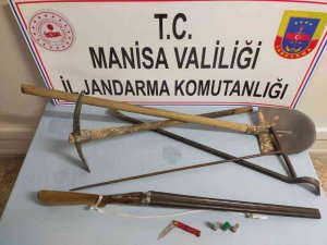 Sit Alanındaki Kaçak Kazıya Suçüstü