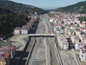 Selin Vurduğu Bozkurt’taki Ezine Çayı Çevresinde 6 Bin 200 Metre Duvar Tamamlandı