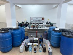 Aydın’da Kaçak Alkol Operasyonu: 1 Gözaltı