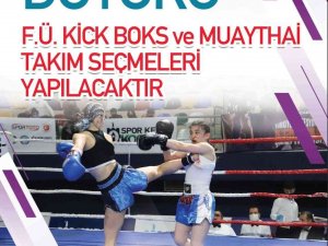 Fırat Üniversitesi Kick Boks Ve Muaythai Takım Seçmeleri Yapacak