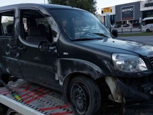 Samsun’da Trafik Kazası: 1 Yaralı