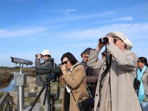 Büyükelçiler Kızılırmak Deltası’nda Kuş Gözlemledi