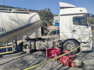 Sarıyer’deki Tırın Çarptığı Motosikletli Kurye Hayatını Kaybetti