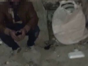 Kablo Hırsızı Suçüstü Yakalandı