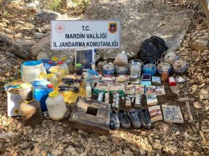 Mardin’de Terör Operasyonu: 10 Kilo Patlayıcı Ele Geçirildi
