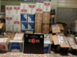 Konya’da Kaçak Sigara Ve Tütün Operasyonu: 1 Gözaltı