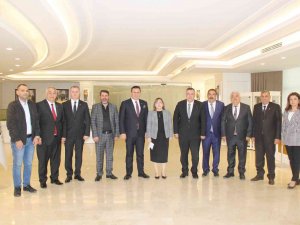 Gtb’den Vali Gül Ve Başkan Şahin’e Ziyaret