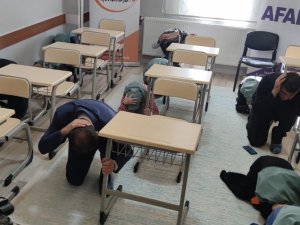 Van’da Deprem Tatbikatı