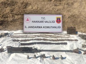 "Eren" Operasyonlarında Çok Sayıda Mühimmat Ve Yaşam Malzemeleri Ele Geçirildi
